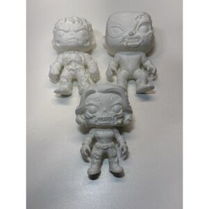 Marvel Custom 3D Printed Figures Pop‎ Zombie Inspired Hulk Spider-Man 3-4 Inch